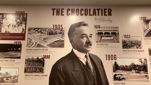 Milton Hershey at The Chocolatier