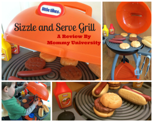 Sizzle and Serve Grill
