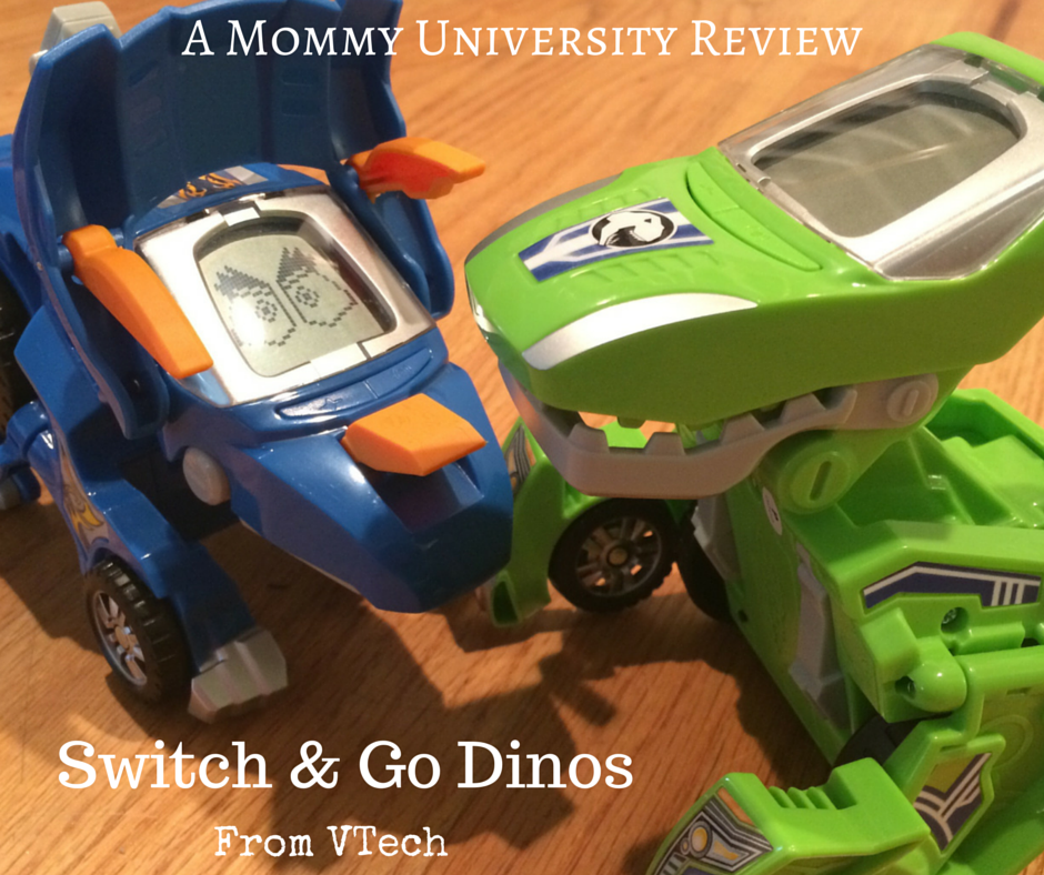 A Roaring Good Time with VTech Switch and Go Dinos