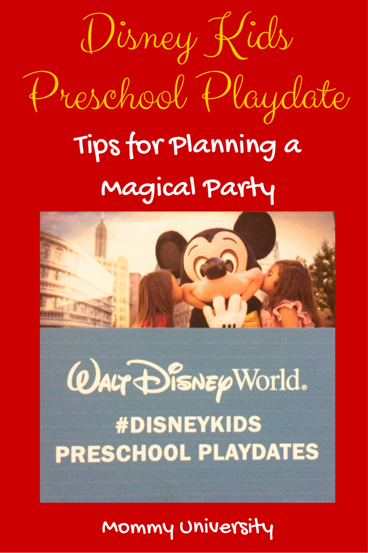 Tips for Planning a Disney Kids Preschool Playdate