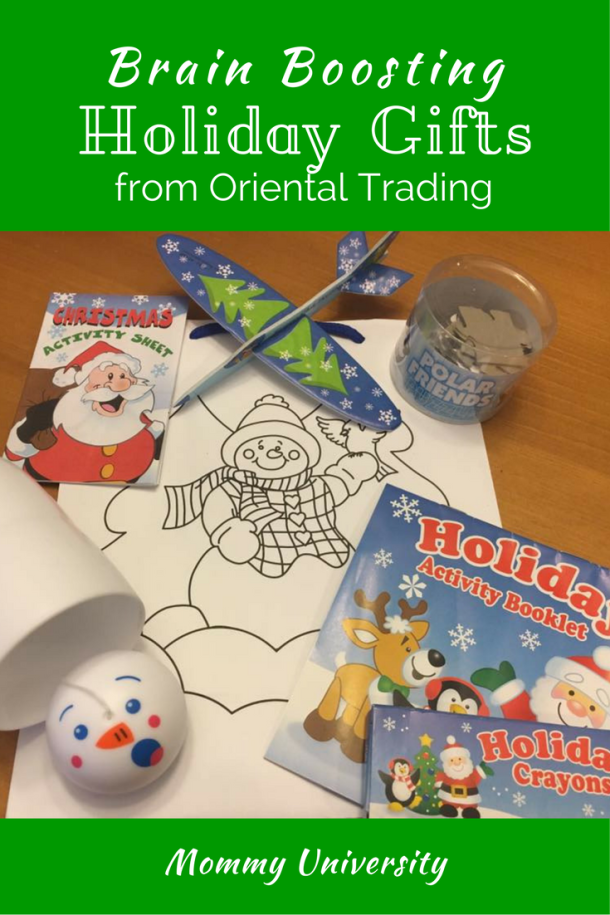 Brain Boosting Holiday Gifts from Oriental Trading