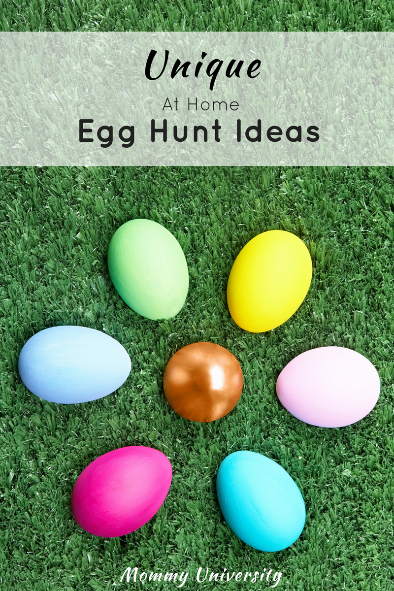Unique at Home Egg Hunt Ideas