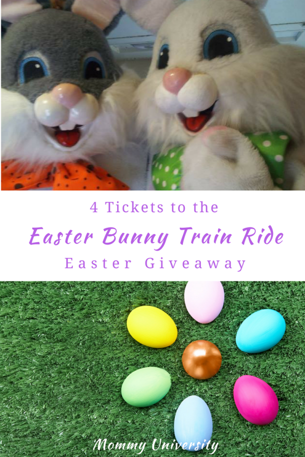 Easter Bunny Train Ride Giveaway