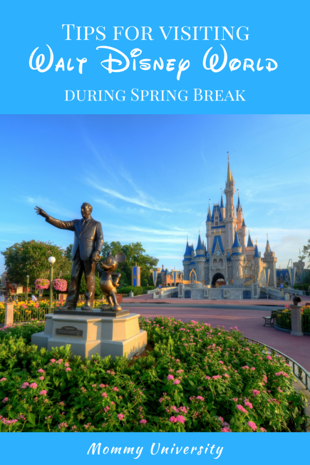 Tips for Visiting Walt Disney World During Spring Break
