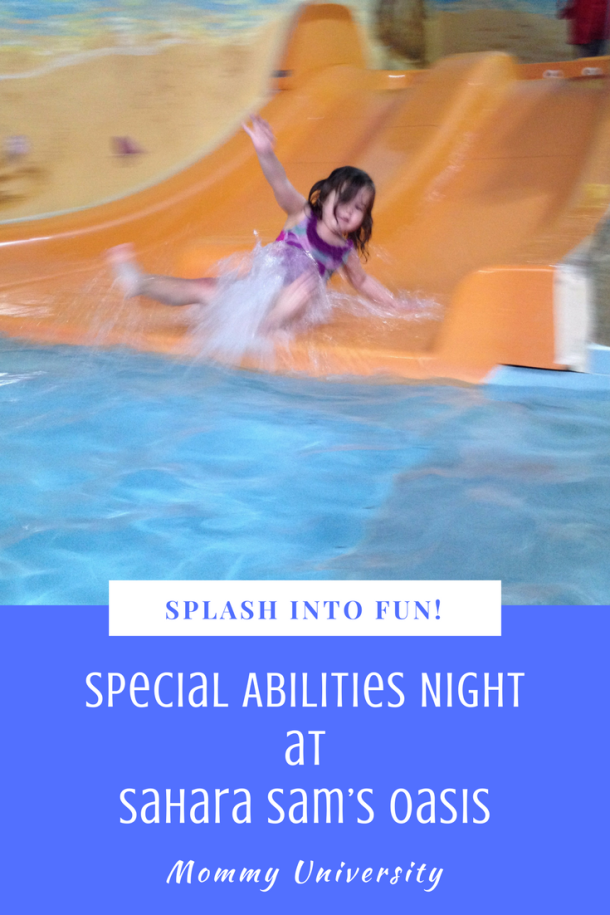 Special Abilities Night at Sahara Sam’s Oasis Water Park