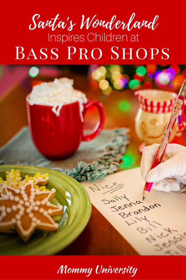 Santa's Wonderland Inspires Children at Bass Pro Shop