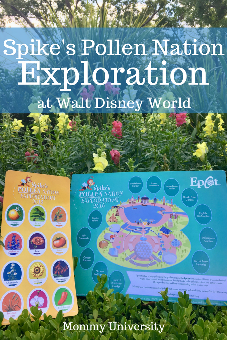 Spike’s Pollen Nation Exploration at Epcot in Walt Disney World Mommy