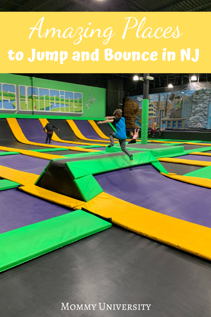 Jumping at Get Air Trampoline Park