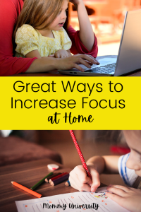Great Ways to Increase Focus at Home