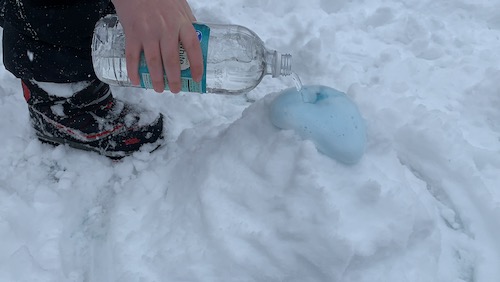 How To Make a Snow Volcano | Mommy University